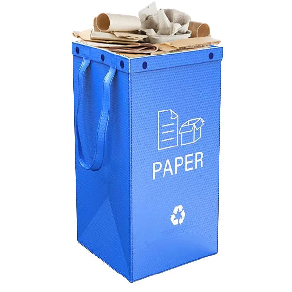 new Sell foreign trade PP storage handbag waterproof garbage sorting bag home environmental protection trash can garbage bag.