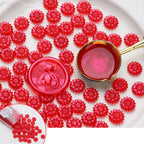 100Pc Glitter Sealing Wax Seal Stamp Wax Beads Scrapbook Material Wedding Birthday Party Invitation Stamp DIY Stamp Decoration