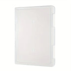 1pc Multi-layer Portable File Box Waterproof Contract Storage Box A4 Plastic PP File Box  Portable Transparent File Box