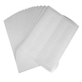 20Sheets Waterproof Rectangular Coding Labels Blank Self-Adhesive White Sticker Paper for File Folder Labels Address Shipping