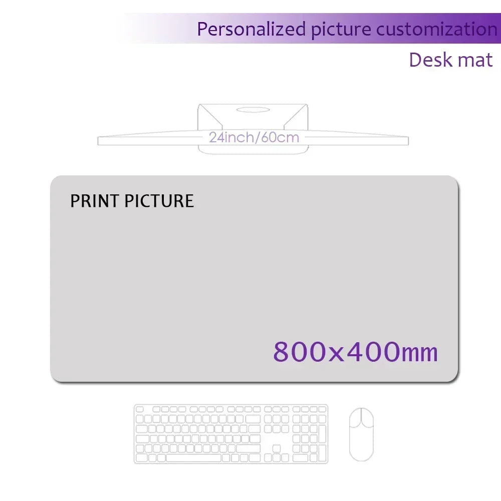 Create Your Own Personalized Mousepad Print Custom Mouse Pad Company Playmat Deskmat 1200x600 Customizable Keyboard Computer Mat