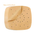 50pcs Air Fryer Parchment  Disposable Steamer Liners Kitchen Cookers Oil-proof Paper Barbecue Fryer Baking Accessories      0151