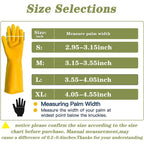 3 Pairs for Kitchen Washing Bowl Washing Clothes Vegetable Cleaning Household Latex Dish Washing Gloves Women's Household