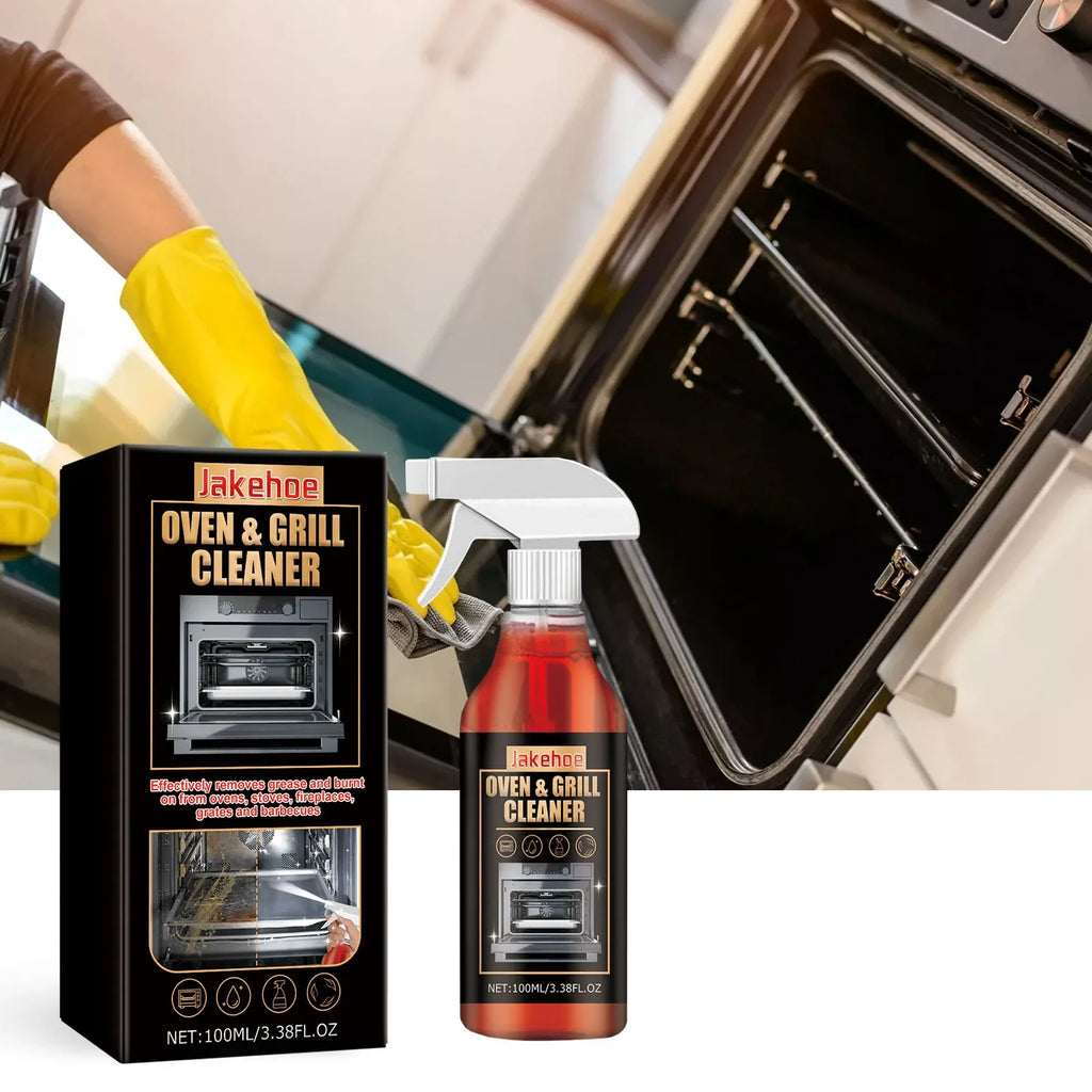 Kitchen Oven Cleaning Foam Spray Powerful Heavy Oil Stain Remover Multi Purpose Cleaner for Grill Stove Cookware Cleaning Tools