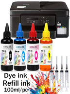 For Brother LC421XL LC421 LC123 LC223 LC3211 LC3213 cartridg Refill dye ink For Brother DCP-J1050DW J1140DW MFC-J1010DW Printer