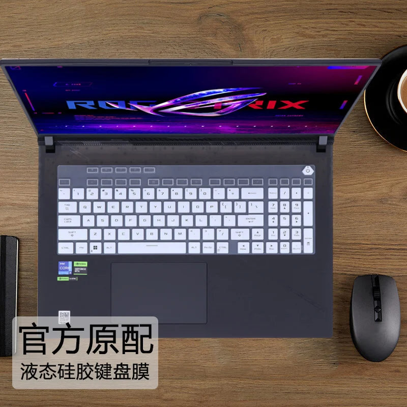 For Asus ROG Strix SCAR 18 G834 G834JY G834JZ G834J / Asus ROG Strix G18 G814 G814JI G814JZ 18 inch Laptop Keyboard Cover  Skin