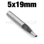 1pc 4mm/5mm Width Leather Oval Shape Hole Punch Steel Craft Hollow Hole Punch Leather Tools Leather Belt Hole Punch DIY Tools
