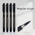 4pc/Beautiful Brush Calligraphy Practice Pen Type Soft Pen Copy Invitation Card Signature