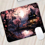 Night Moonlight Large Cool Mouse Pad Laptop Non-Slip Esports Office Desk Mat Game Player Mousepad Mini PC Desktop Accessories