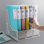 Folder 20/30/40/60/80/100 Inner Pages, Data Book A4 Transparent Insert Folder Album Storage Folder, Large Capacity Office Folder