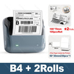 NIIMBOT B4 Potable 4inch Label Printer 20-110mmm Print Width Label Shipping Barcode Sitcker Big Size Multiple Devices Connected