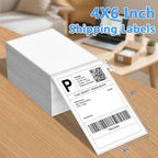 4x6 Inch Direct Thermal Label Paper 100x150mm White Labels 100/200/500 PCS Adhesive Shipping Labels For DHL UPS Express Business