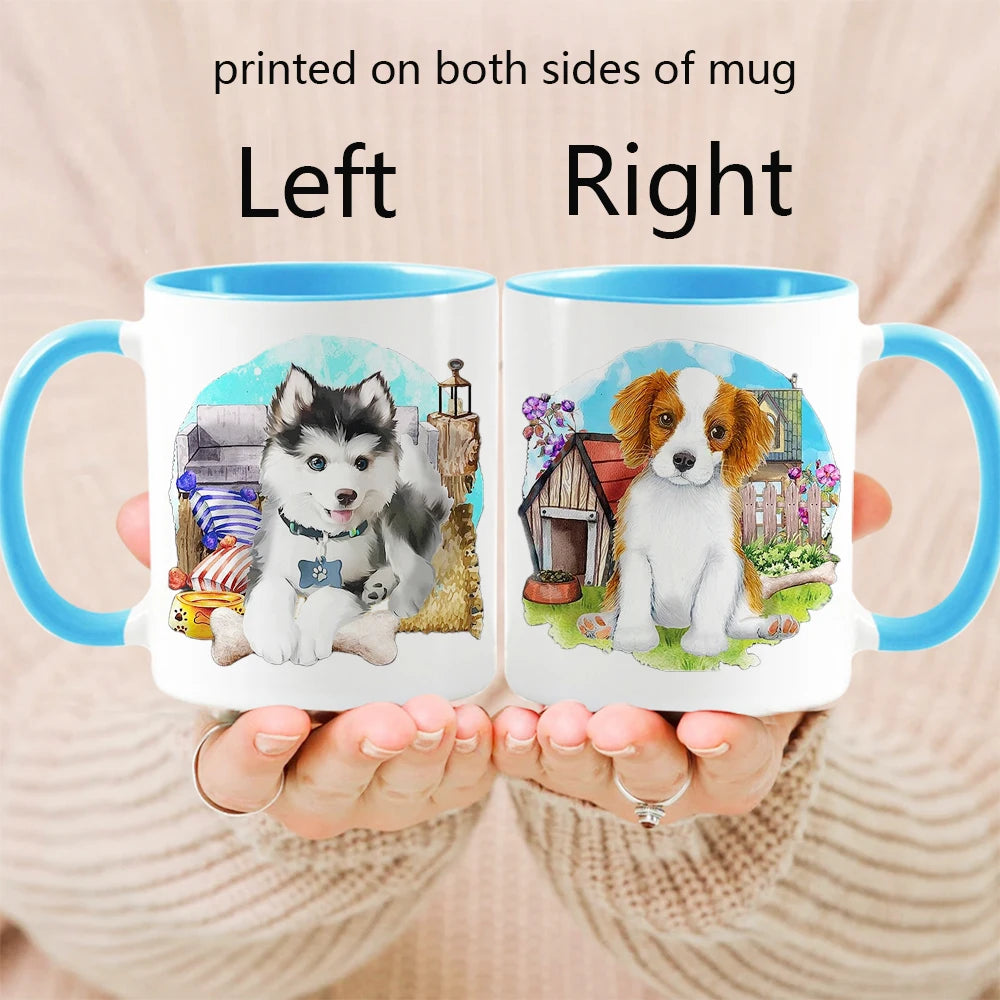 Personalized Photo Mug, Customize Family, Kids, Lovers, Logo, Text, Dog, Cat, Photos Mugs, Tea Milk Cup, Mother's Day Gift