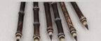 Luxurious Rabbit Mixed Hair Chinese Calligraphy Brush Pen Ancient Bamboo Small Regular Script Writing Drawing Brush Stationery