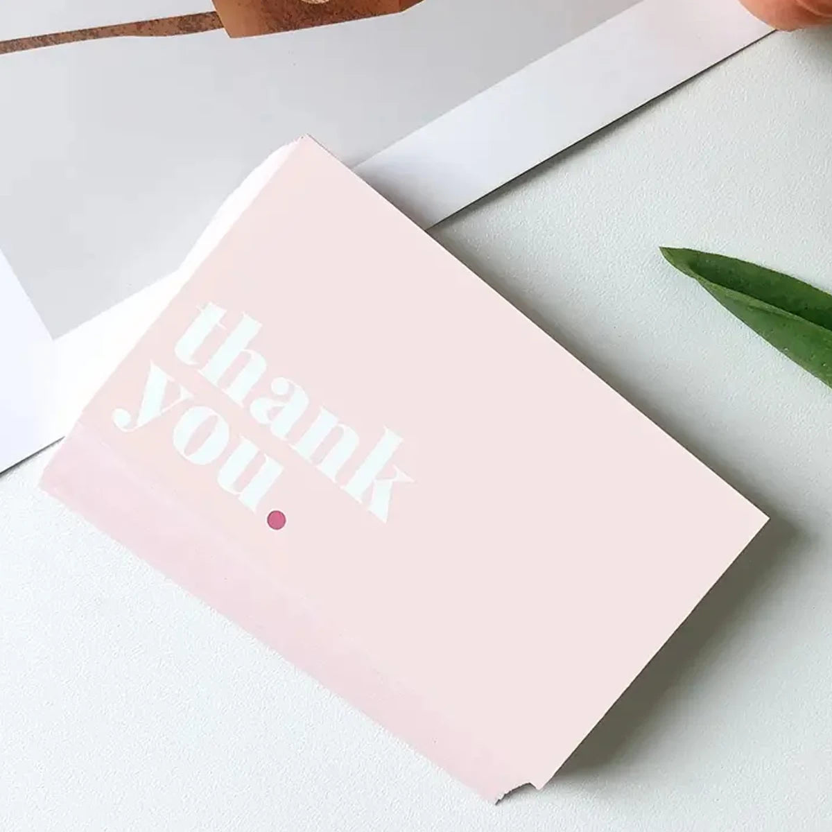 50pcs Thank You Card Small Business for  Wedding Party Baby Shower Card,Thank You Notes Thanksgiving ,Graduation Party 2025