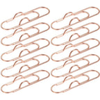 10-1Pcs Metal Pen Holder Clips Portable Paper Fix Clips Journal Document Notebook Pictures Pin Pocket Student Office School Tool