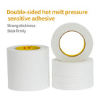 10M White Double Sided Tape Ultra-thin High-adhesive Super Strong Hand Tearable Tape 5-40mm Wide for Crafting And Packaging