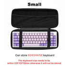 Keyboard Organizer Hard Case Keyboard Storage Bag Dustproof Protective Box 60 68 87 98 100 104 108 Mechanical Keyboard