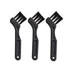 Small Multi-function Brush Razor Cleaning Brush Keyboard Dust Nylon Black Plastic Brush Computer Keyboard Dust Removal Tool