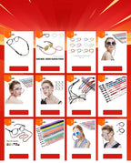 Fashion Reading Glasses Chain for Women Metal Sunglasses Cords Eyeglass Lanyard Hold Straps Eyewear Retainer