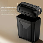 Desktop P4 10 Sheets Paper Shredder Household Small Office Automatic Cross Cut CD Paper Shredding Machine