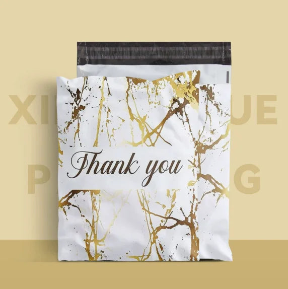 100PCS Poly Mailer Adhesive Envelope Printing Bag DIY Clothes T-shirt Pantihose Skirt Underwear Bra Shipping Packaging Pouches