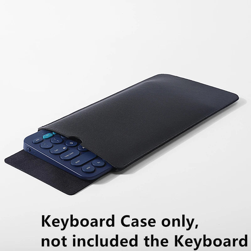 PU Leather Keyboard Case Wireless Keyboard Storage Bag For Logitech K380 Keyboard Dust Cover