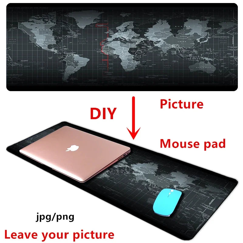 Black and White Dragon Large Mouse Mat Gaming Mousepad Big Rubber Base Mouse Pad Purple Deskpad Eyboard Mats Mousepads 400x900