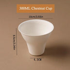 10Pcs Disposable Ice Cream Cup Dessert Cake Paper Cup Shaved Ice Yogurt Bowl Food Grade Tiramisu Dessert Pulp Cups