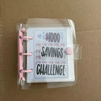 1-Pack Organization Challenge Binder: A cash envelope system designed to simplify budget management and financial planning