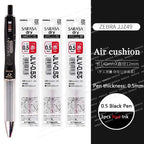 ZEBRA SARASA Dry airfitgrip Gel Pen 0.5/0.4mm Black Core Quick-Drying Smooth Writing Stylos boligrafo gel Stationery for school