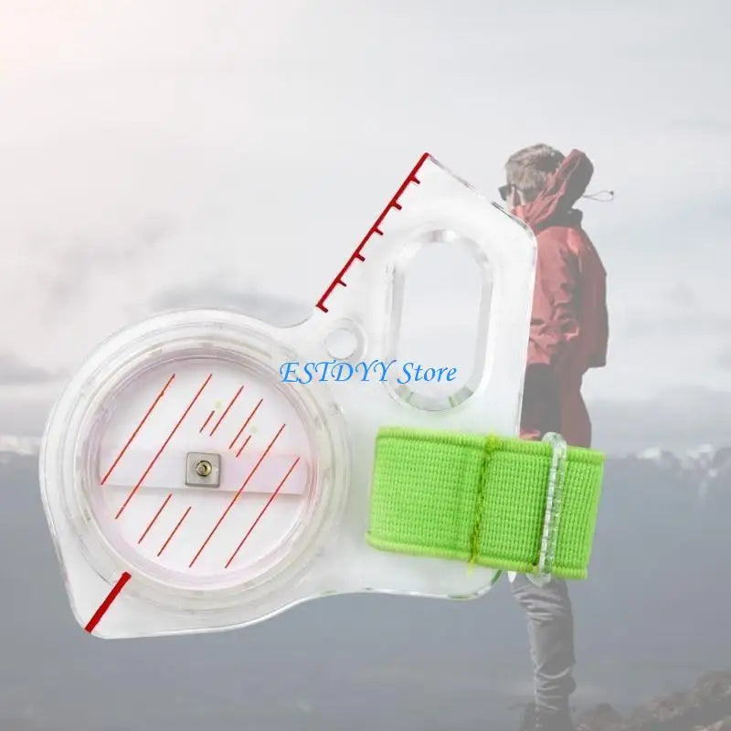 G6DE Multifunctional Thumb Compasses Navigation Compasses Map Ruler Compasses Exploring Map Reading Orienteering Compasses