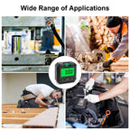 LCD Digital Angle Gauge Magnetic Protractor Inclinometer Mini Level Meter 360 Degree Angle Finder Goniometer for Decoration