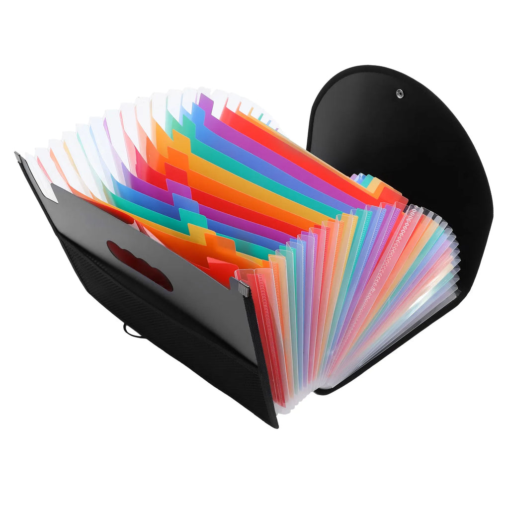 Accordion File Folder Expanding Organizer Portable Document Storage Folder Multi Layer File Organizer for Office Classroom Use