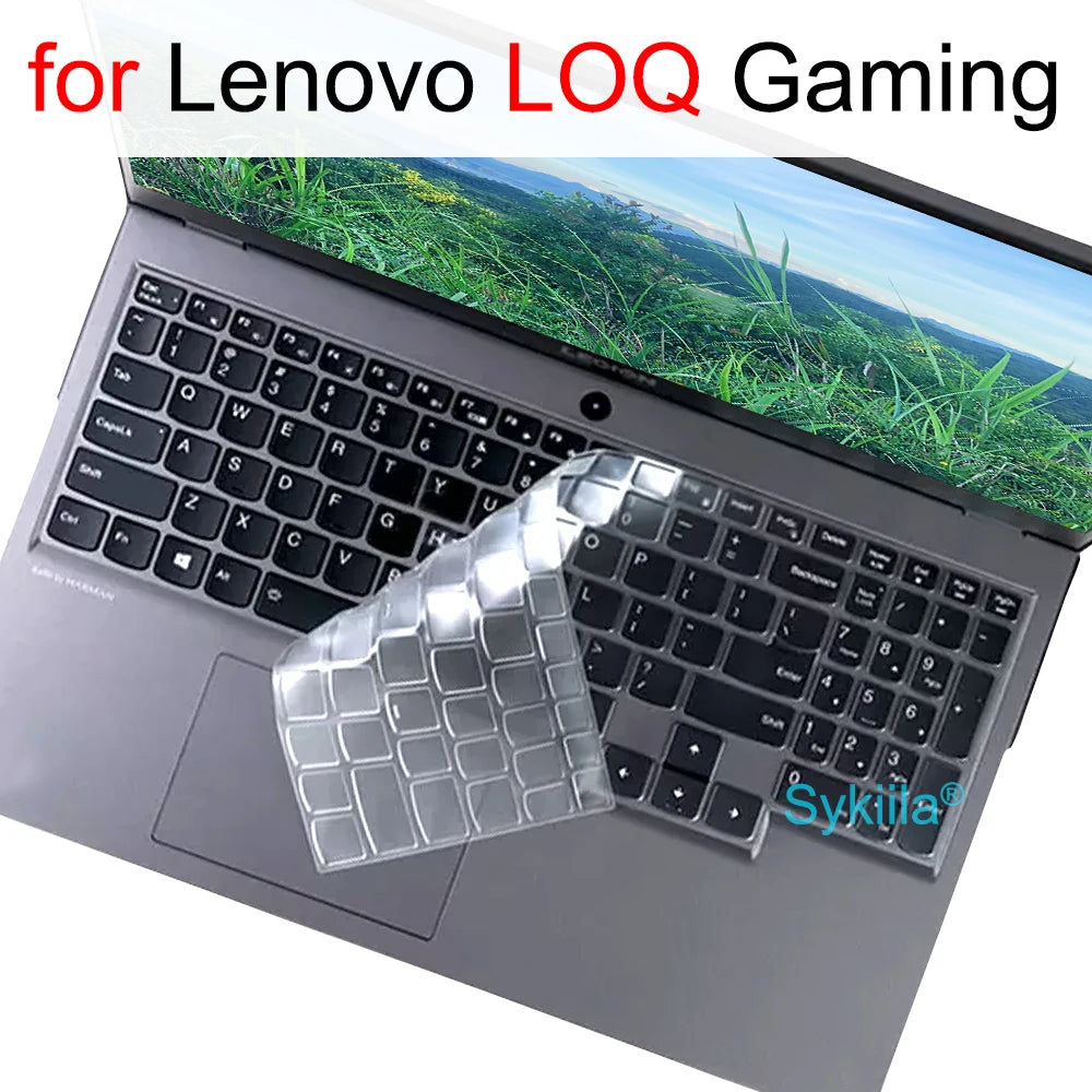 Keyboard Cover for Lenovo LOQ 15 16 17 Gen 11 10 9 15AHP11 15IHP11 15AHP10 15ARP10 15IRX10 17IRX10 Silicone Protector Skin Case