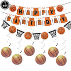 Basketball Tablecloths Basketball Party Decorations Rectangular Plastic Table Cover Boys Basketball Theme Birthday Party Supplie