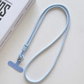 Candy Color Crossbody Colorful Long Strap for Mobile Phone Adjustable Lanyard Necklace Hanging Rope Anti-Lost Accessories