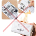 Roller Privacy Stamp Confidential Seal Garbled Ink Smear Pen for Information Concealment Express Package Document Security Tool