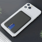 Fashion Sticker Credit Card Holder 3M Mini Adhesive Soft Silicone Mobile Phone Wallet Phone Holder Compatible for Phone Android