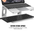 Laptop Stand Holder Aluminum Stand For MacBook Portable Laptop Stand Holder  Desktop Holder Notebook PC Computer Stand