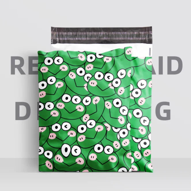 100PCS Poly Mailer Adhesive Envelope Printing Bag DIY Clothes T-shirt Pantihose Skirt Underwear Bra Shipping Packaging Pouches