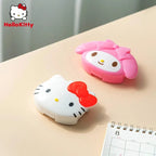 Sanrios Mini Pill Box Anime Figures Hellokitty Portable Pill Case Medication Organizer Cute Mymelody Cartoon Daily Dose Box Gift