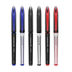 3/6pcs Japan Uniball Gel Pen AIR Straight Liquid Signature Pen UBA-188 Black Technology 0.5/0.7mm Free Writing School Supplies