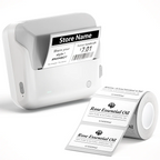 Niimbot B4 Thermal Label Printer Large Size 20-110mmm Print Width Label Sitcker Machine Shipping Label Business Office Use