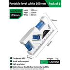 Mini Level Gauge High-precision Horizontal Vertical Measure Metric Ruler Protractor Home Portable Magnetic Pocket Level Gauge