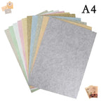 A4 20pcs 100/200G Vintage Retro Parchment Paper Certificate Printing Cover Paper Hand Account Menu Greeting Card DIY Lampshade.