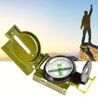 Outdoor Waterproof Compass Portable High Precision Compass Outdoor Gadget Sports Hiking Camping Navigation Survival Tool