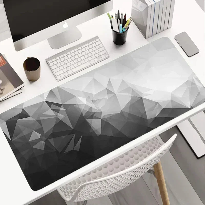 Hot Sell Large Gaming Mouse Pad Multi-size Gamer Mat Abstract XL Computer Cushion Keyboard Desk Non-Slip Rubber Locking Edge Rug