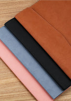 Faux Leather Document Bag, Business Information Bag, A4 Folder, School and Office Supplies, Storage Bag