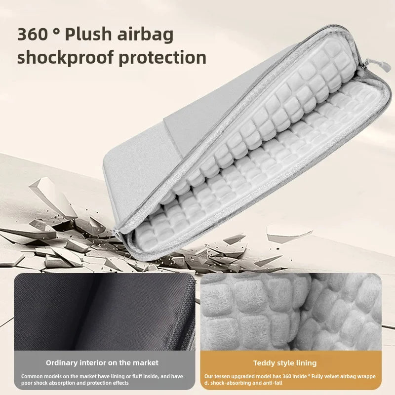 Laptop Sleeve Bag for Macbook Air Pro 13 13.3 14 15.4 15.6 Inch Notebook Pouch for Lenovo Asus HP Dell Portable Bag Cover Case